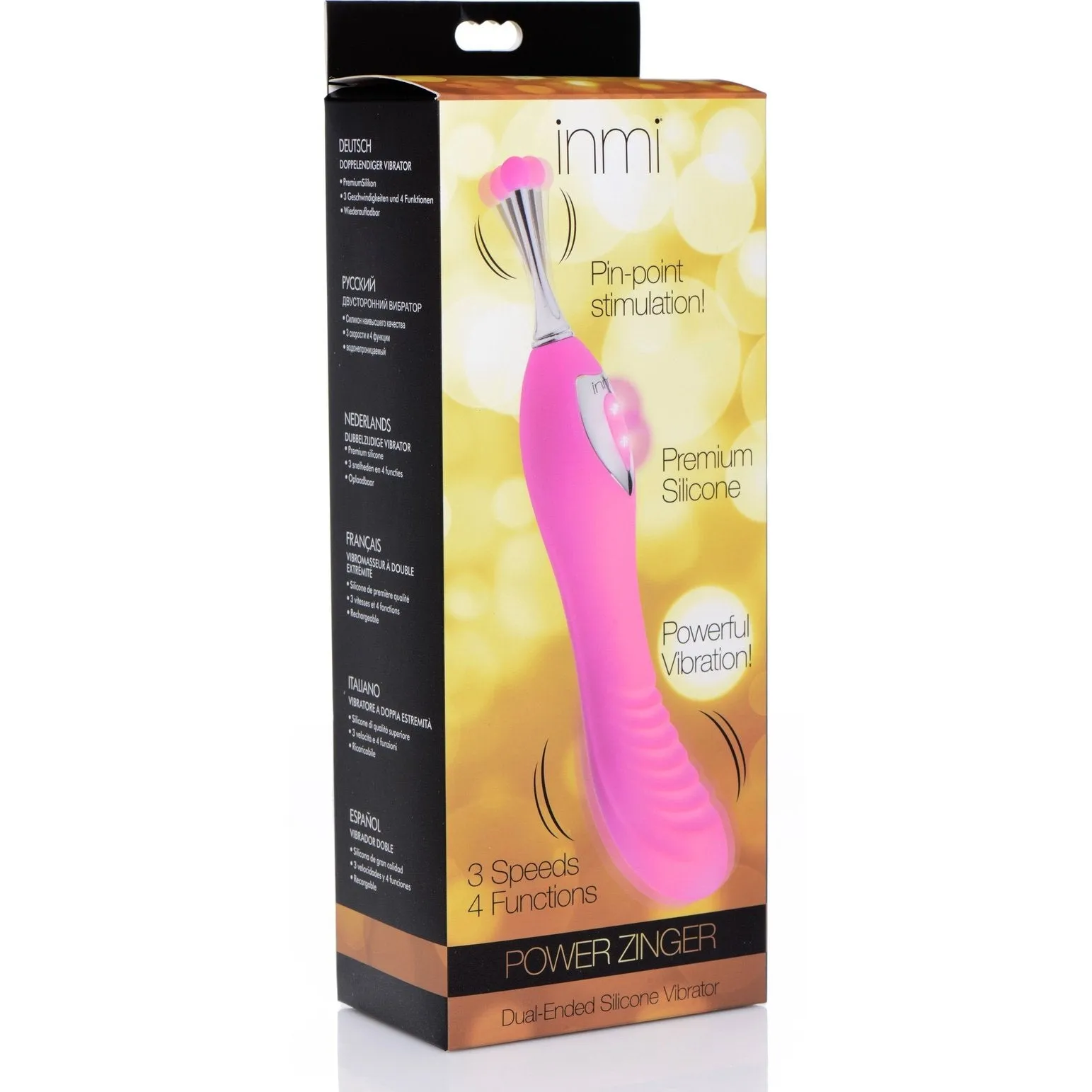 Power Zinger Dual-ended Silicone Vibrator