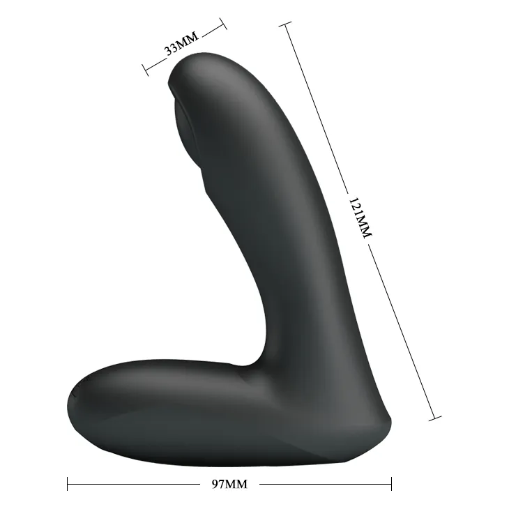 Pretty Love Archenemy Anal Prostate Massager Tapping Vibrator Silicone