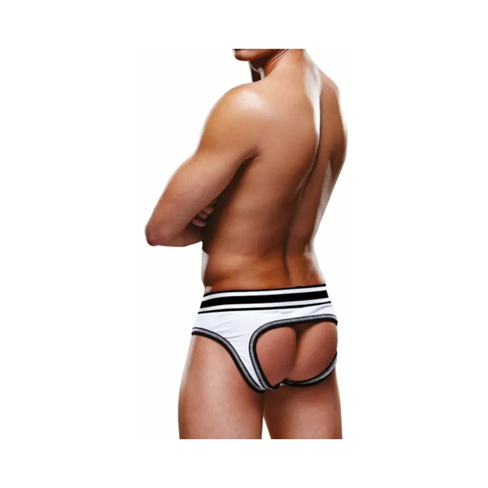 Prowler Open Brief White/Black L