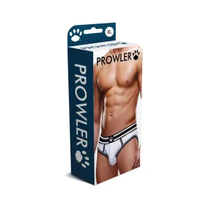Prowler Open Brief White/Black XL