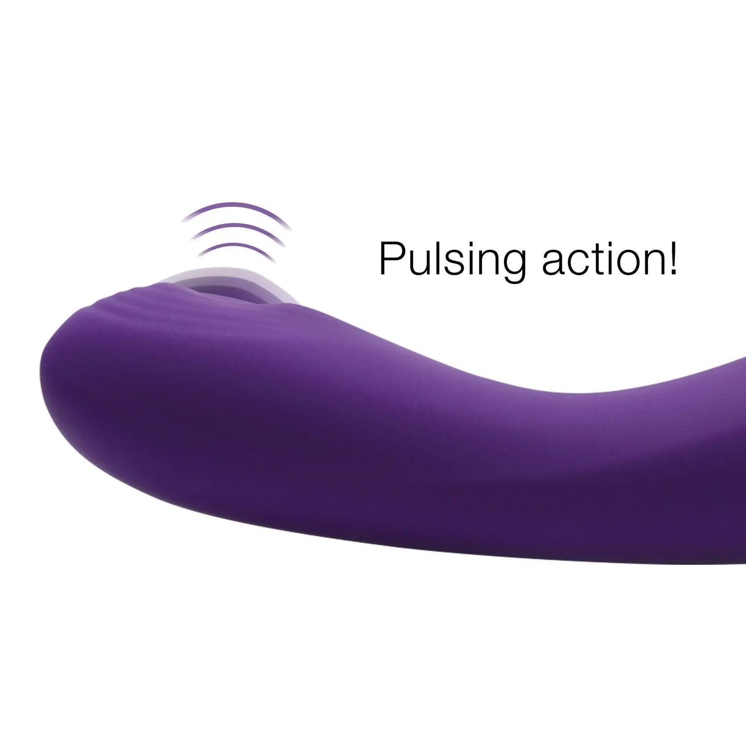 Pulsing G-spot Pinpoint Silicone Vibrator With Attachments