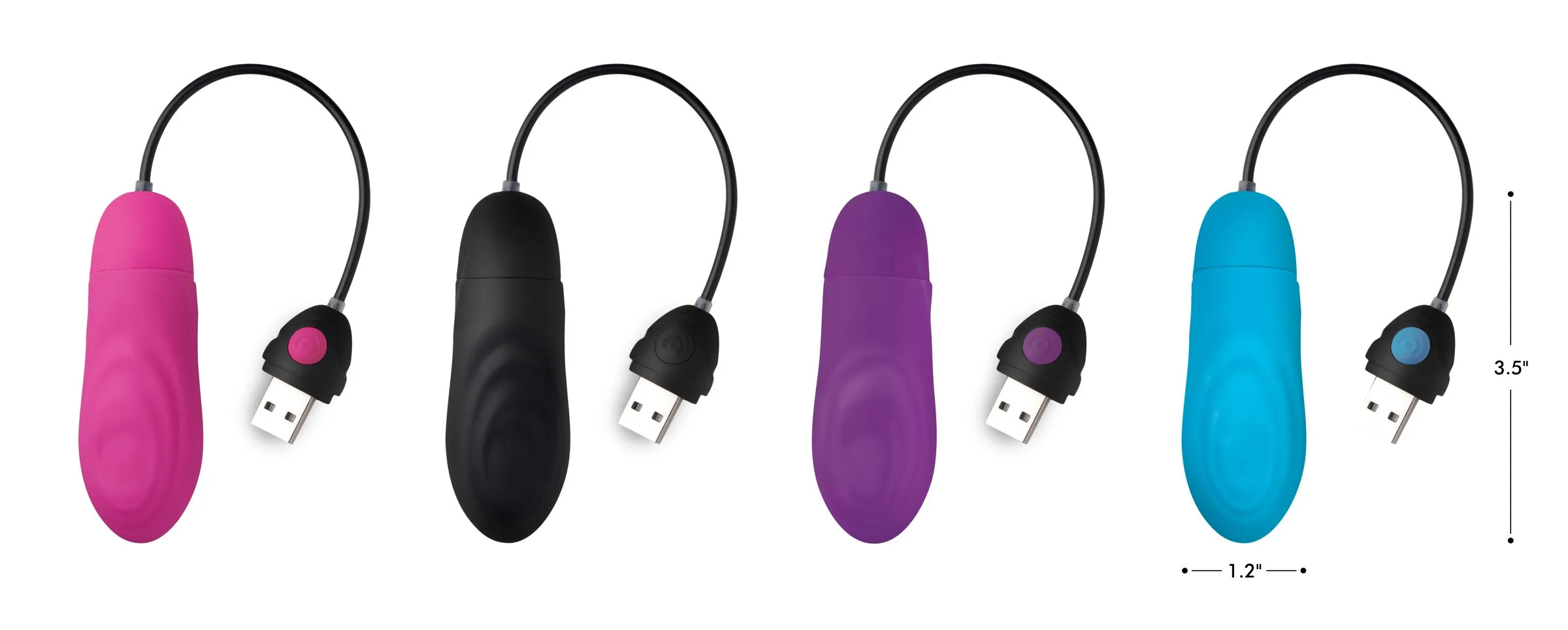 Pulsing Rechargeable Silicone Vibrator