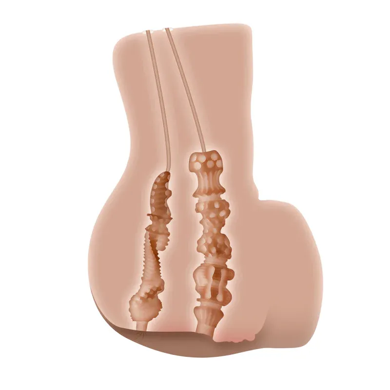 Rear Beauty Vibrating Masturbator by Zero Tolerance