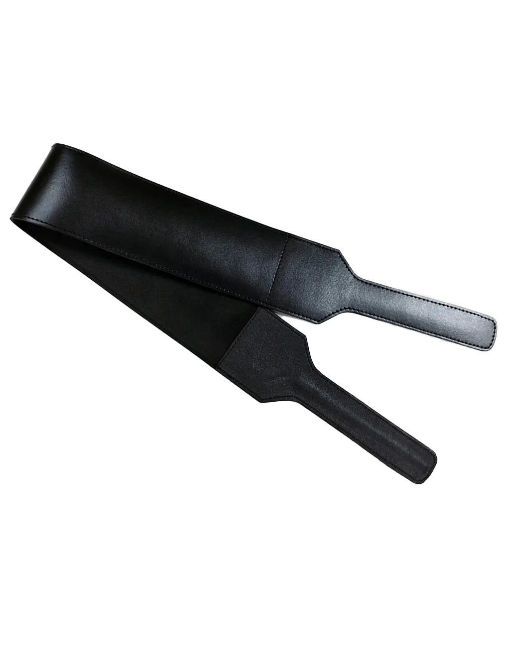 Rouge Leather Folded Open Paddle