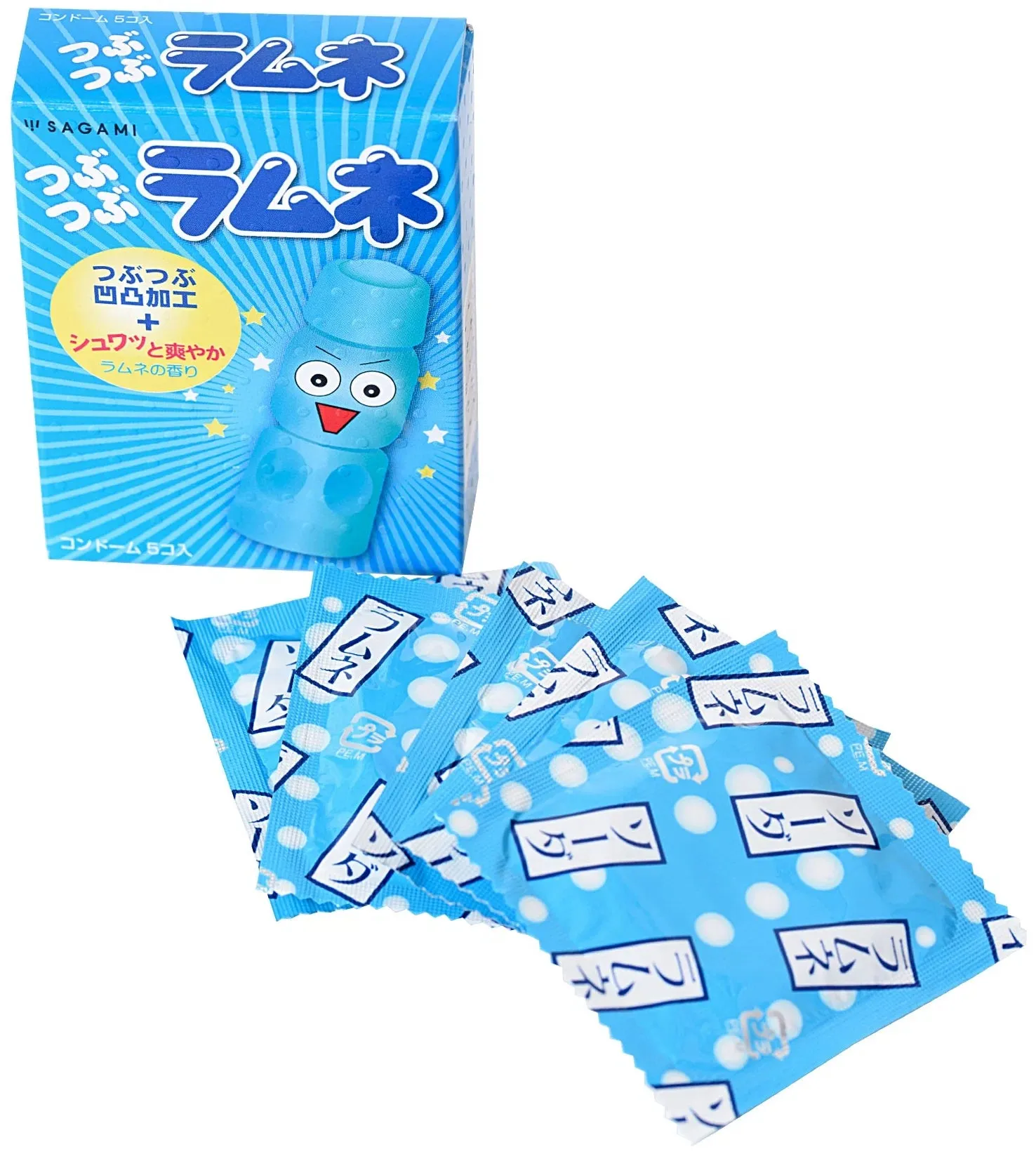 Sagami Studded Ramune 5s