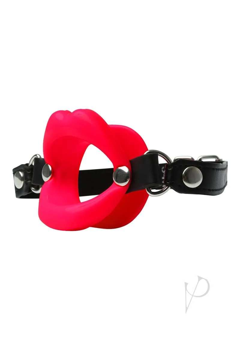 Sandm Silicone Lips Red