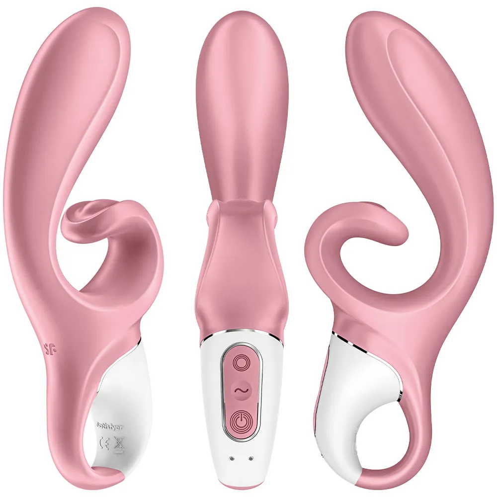 Satisfyer Hug Me G-Spot Rabbit Vibrator Couples App Control USB Sex Toy