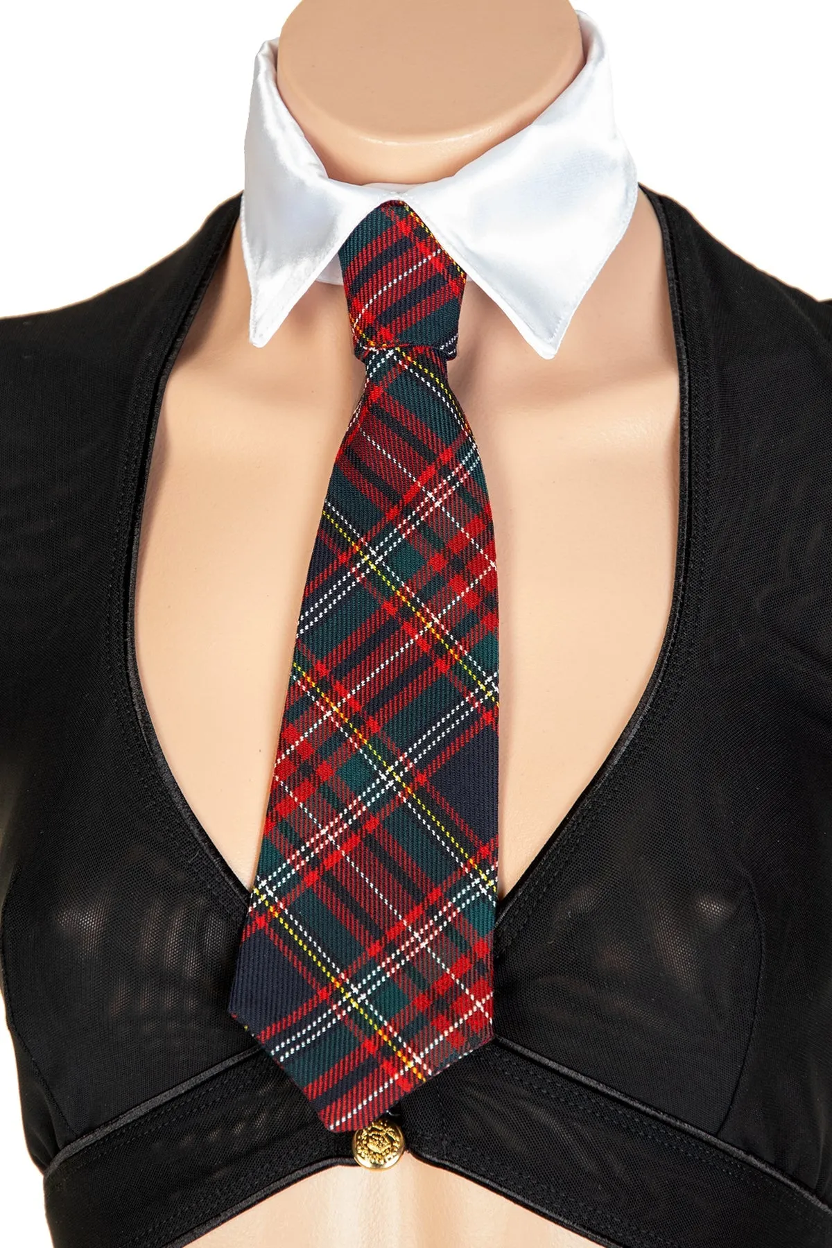 School Girl Collar with Tie