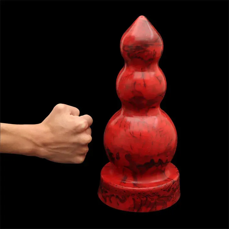 Silicone Anal Dildos - Huge Soft Anal Plug Prostate Massage Milk for Men Women