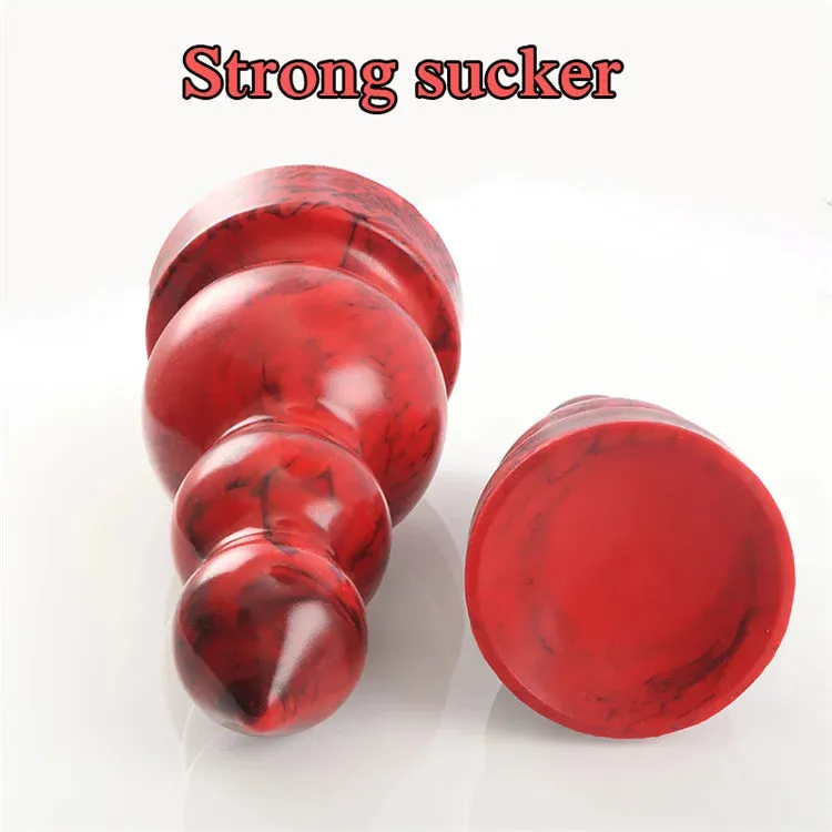 Silicone Anal Dildos - Huge Soft Anal Plug Prostate Massage Milk for Men Women