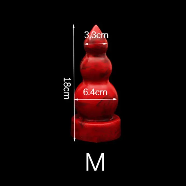 Silicone Anal Dildos - Huge Soft Anal Plug Prostate Massage Milk for Men Women