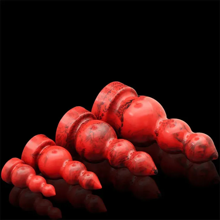 Silicone Anal Dildos - Huge Soft Anal Plug Prostate Massage Milk for Men Women