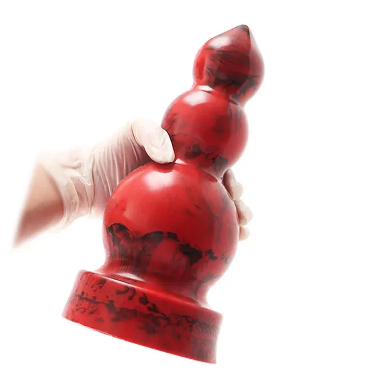 Silicone Anal Dildos - Huge Soft Anal Plug Prostate Massage Milk for Men Women