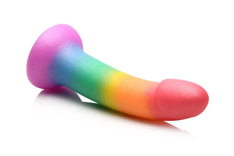 Simply Sweet 6.5 Phallic Rainbow Dildo