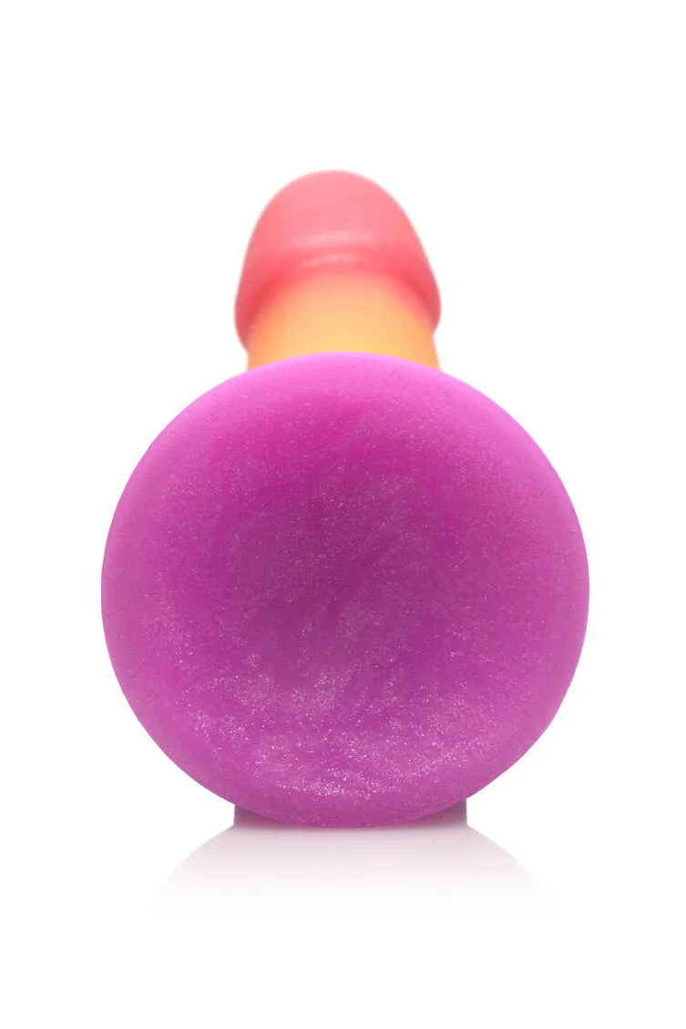 Simply Sweet 6.5 Phallic Rainbow Dildo
