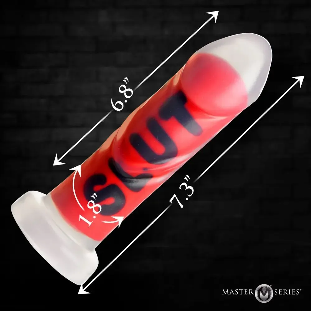 Slut Dildo Silicone Suction Cup Dildo Sex Toy