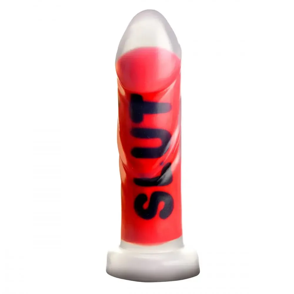 Slut Dildo Silicone Suction Cup Dildo Sex Toy
