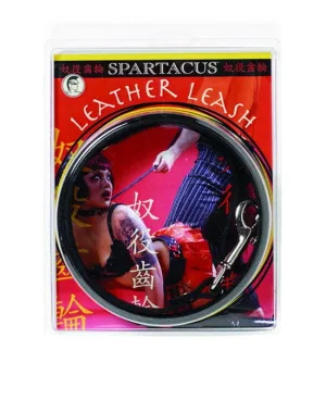 Spartacus 4' Leather Leash