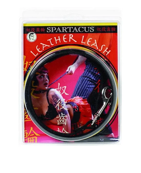Spartacus 4' Leather Leash