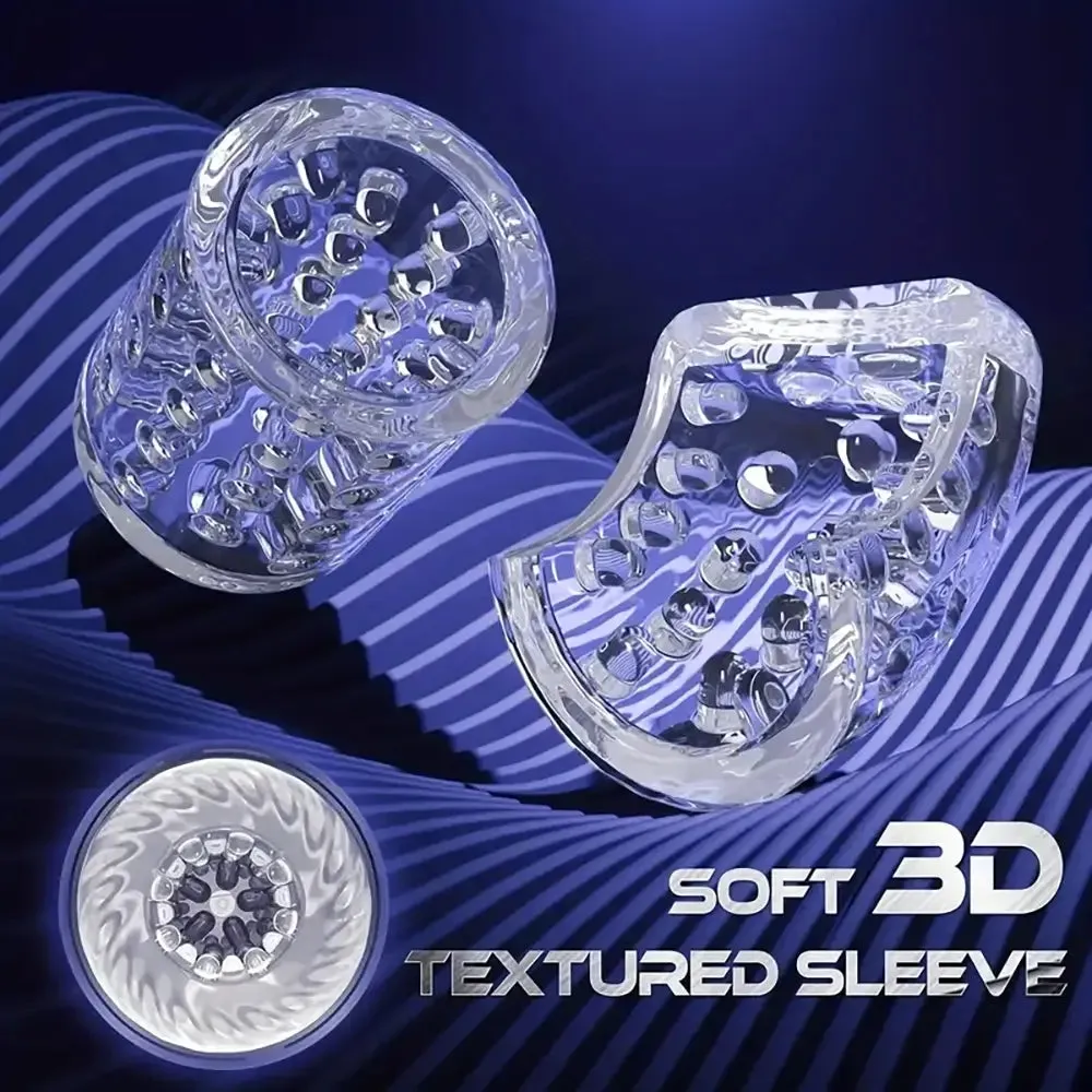 Thrusting Telescopic Rotation Glans Sucker Automatic Male Masturbator