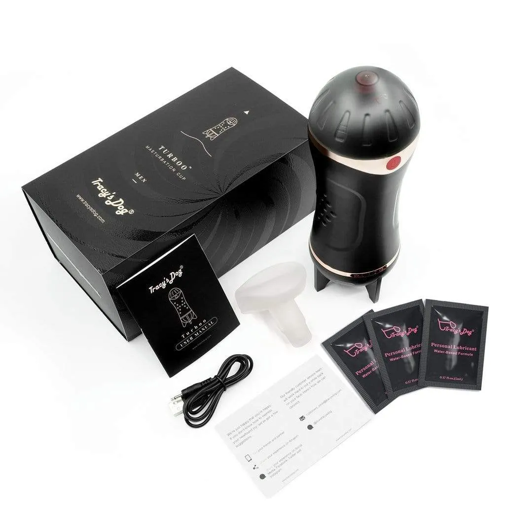 Tracy's Dog - Turboo Automatic Masturbator Cup (Black)