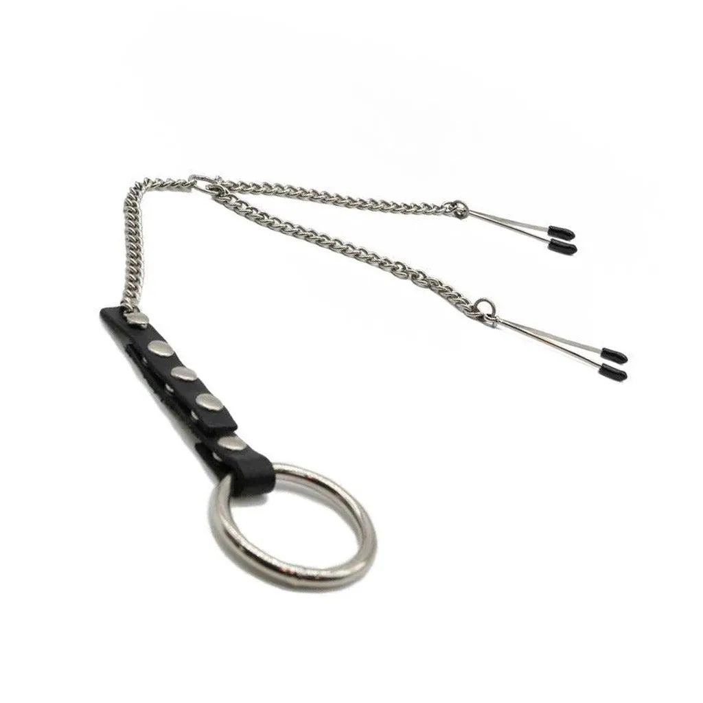 Tweezer Clamps/Cock Ring Set