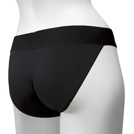 Vac-U-Lock Full Back Panty Harness with Plug