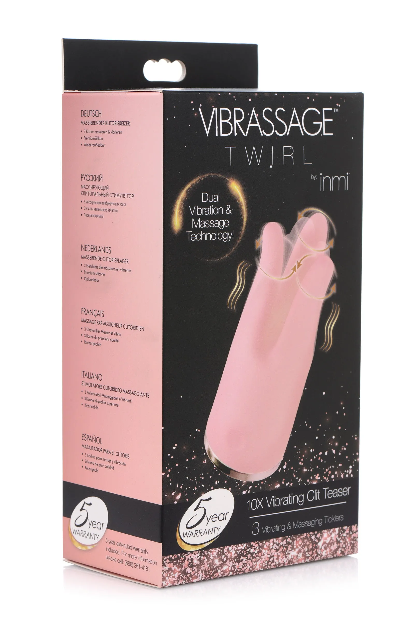 Vibrassage Twirl Vibrating Clit Teaser