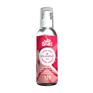 Wet Stuff Strawberry Edible Water-Based Lubricant 150g