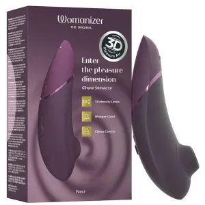 Womanizer Next Clitoral Suction Stimulator Dark Purple