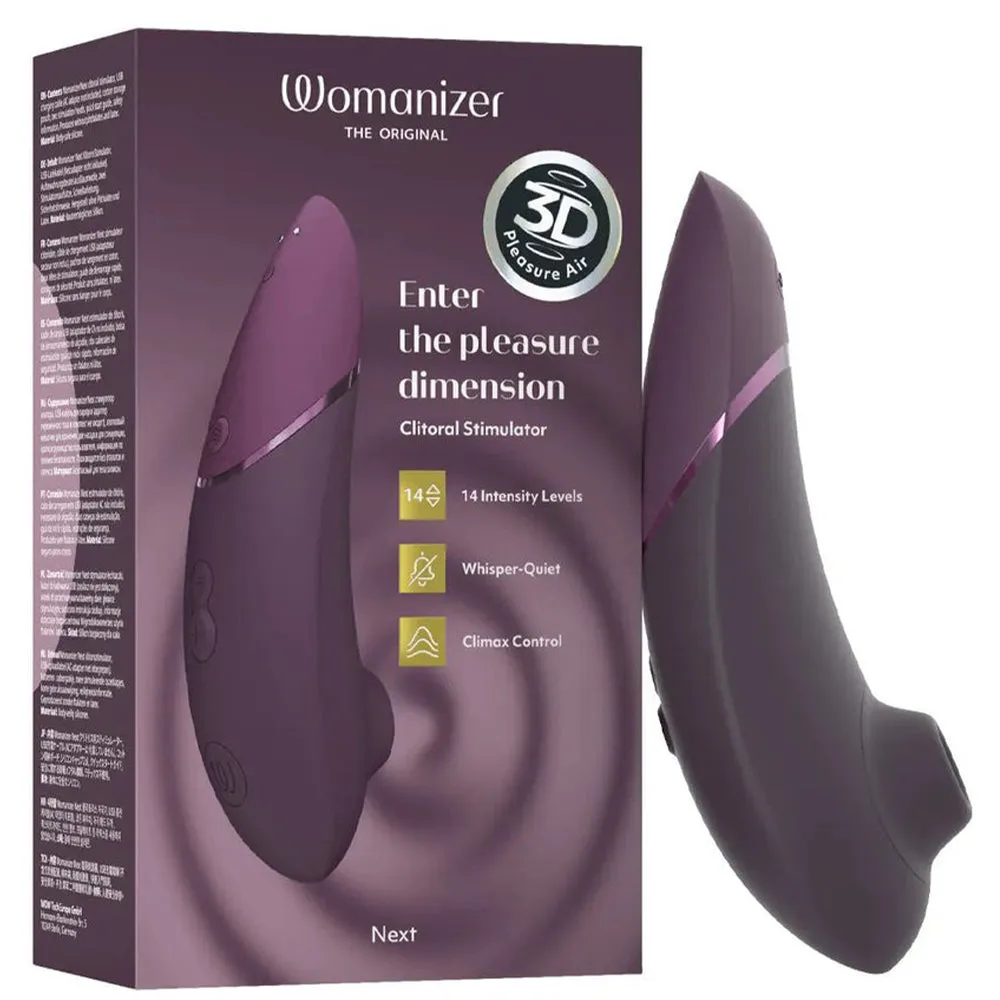 Womanizer Next Clitoral Suction Stimulator Dark Purple