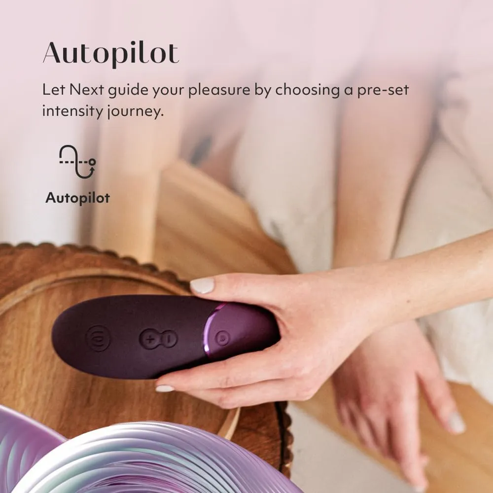 Womanizer Next Clitoral Suction Stimulator Dark Purple